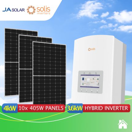 JA Solar 4kW Home Solar Kit