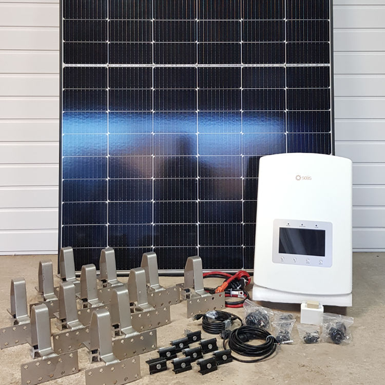 Home solar panel kit